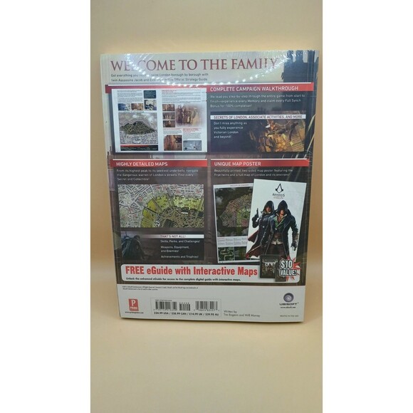 UNOPENED Prima Assassin's Creed Syndicate Official Strategy Guide Book UbiSoft - Picture 2 of 5